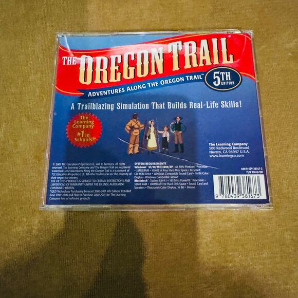 The Oregon Trail 5th Edition Video Game Trailblazing Simulation Real Life Skills - Picture 2 of 4